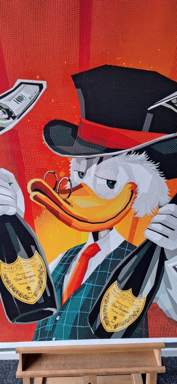 Duck moet chandon dom perignon