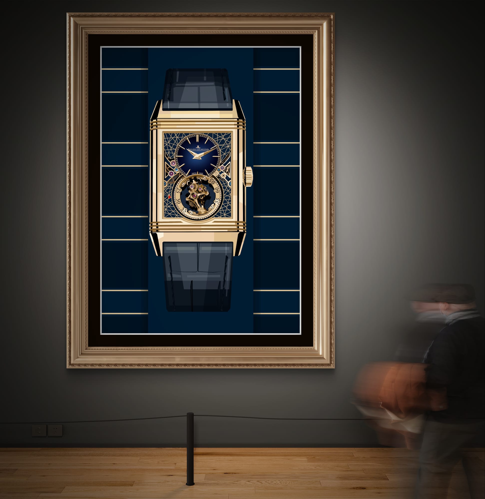 Jaeger -lecoultre reverso hybris artistica calibre 179
