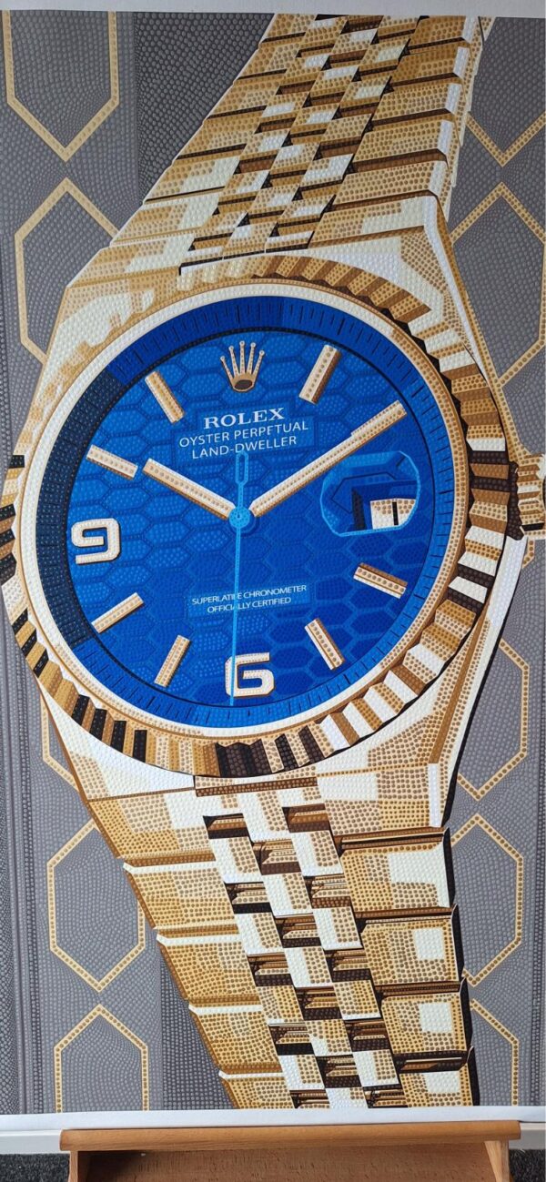 rolex land-dweller inside dark blue Rolex land-dweller dark blue