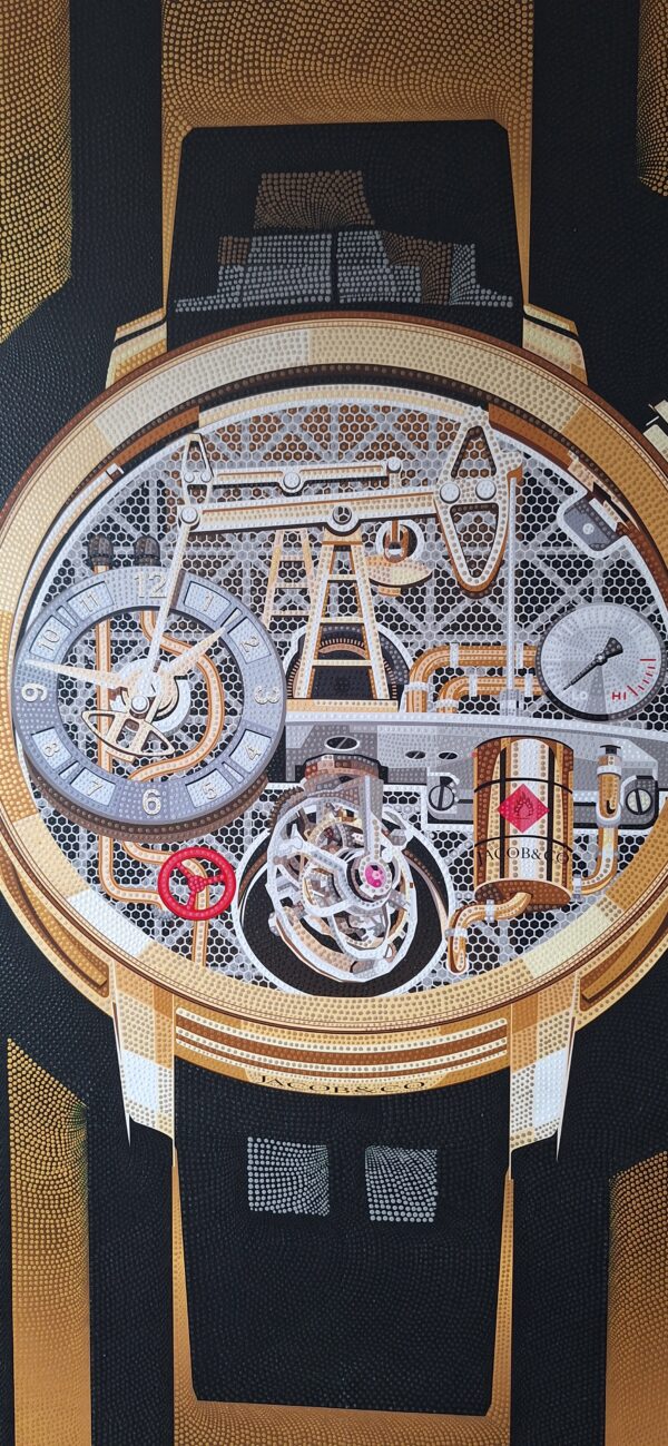 Jacob&co oilpump design in frame