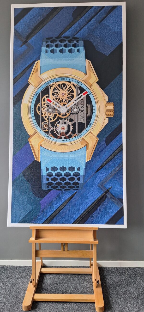 Jacob&co Epic x Skeleton design in frame