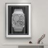 26e9b9e0-cc5a-11f0-b3bf-d96bbc79c956 (1) Bulgari Octo silver design in frame